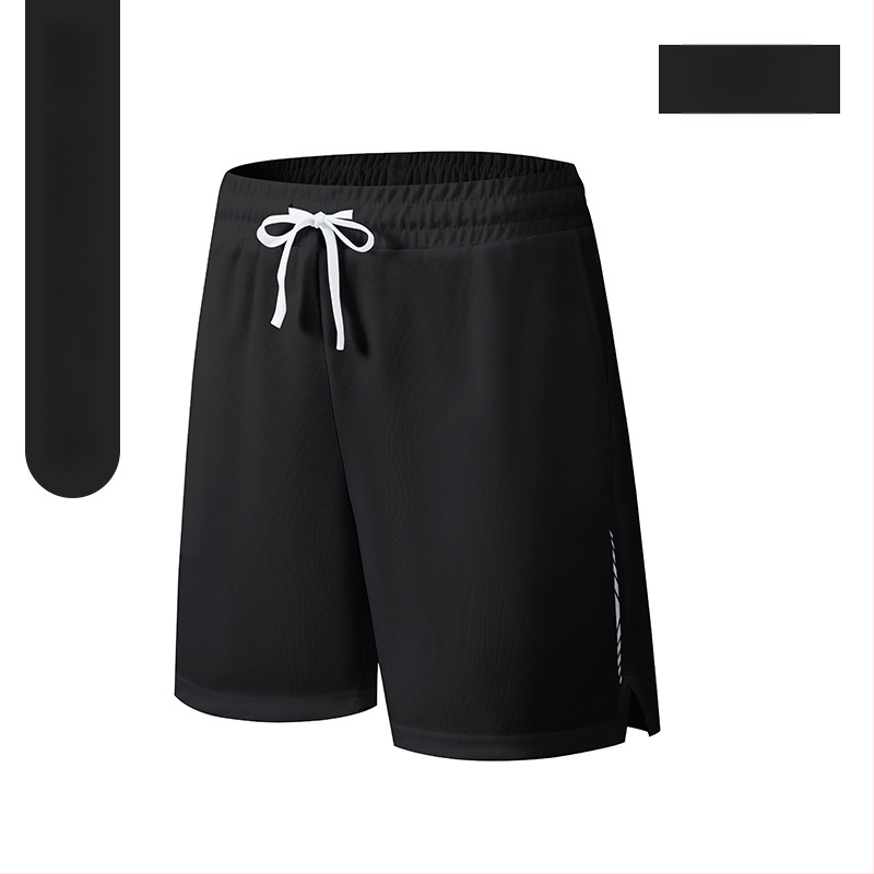 Αθλητικά σορτς, χαλαρή γραμμή, 100% πολυεστέρας, ύφασμα από ανάμικτες χημικές ίνες, καλοκαίρι