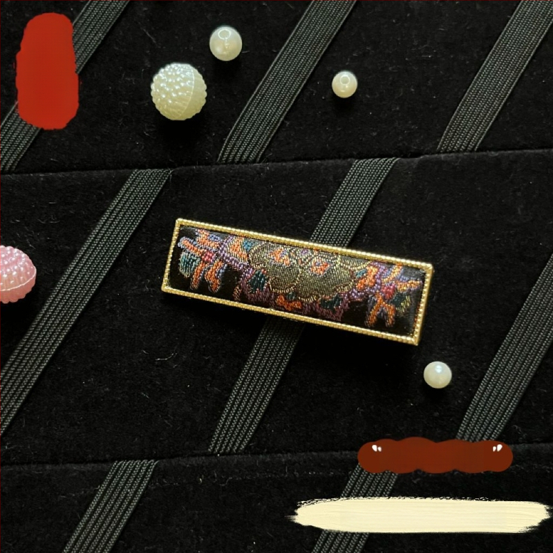 Щипка за коса Anban, от екологично чиста цинкова сплав, ръчна изработка, китайски стил, литературно ретро, аксесоар за коса