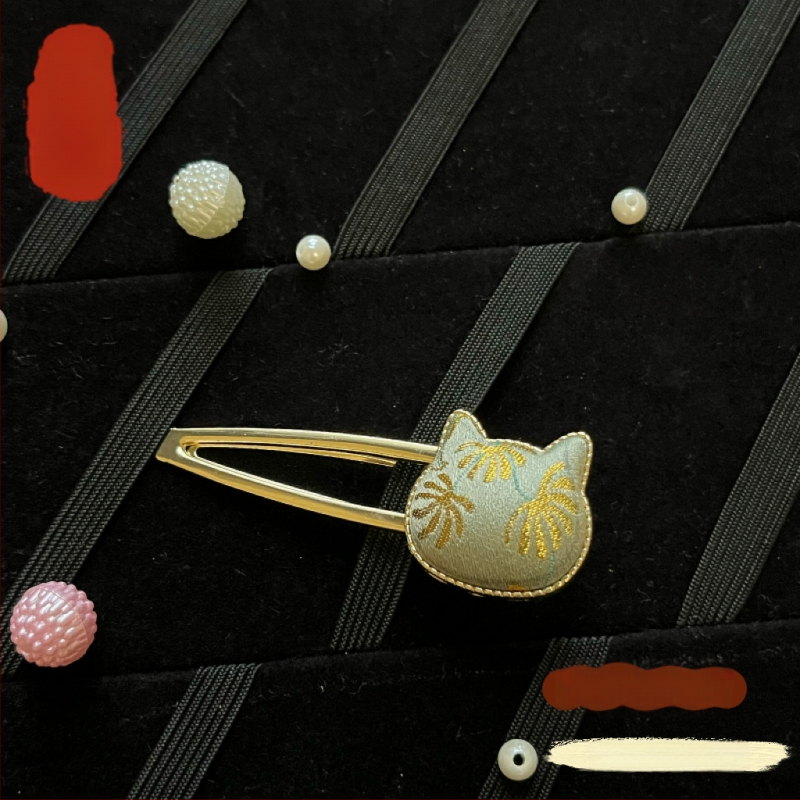 Щипка за коса Anban, от екологично чиста цинкова сплав, ръчна изработка, китайски стил, литературно ретро, аксесоар за коса