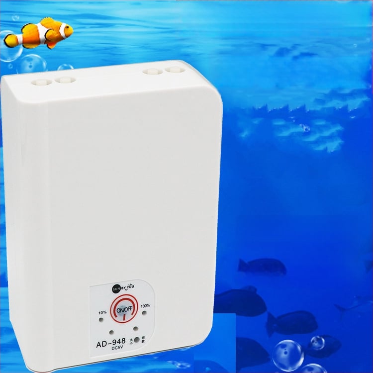 Spirit Companion oxigénszivattyú akváriumhoz – ultra halk, hordozható, USB-töltéses, DC-tápellátás, kettős használat