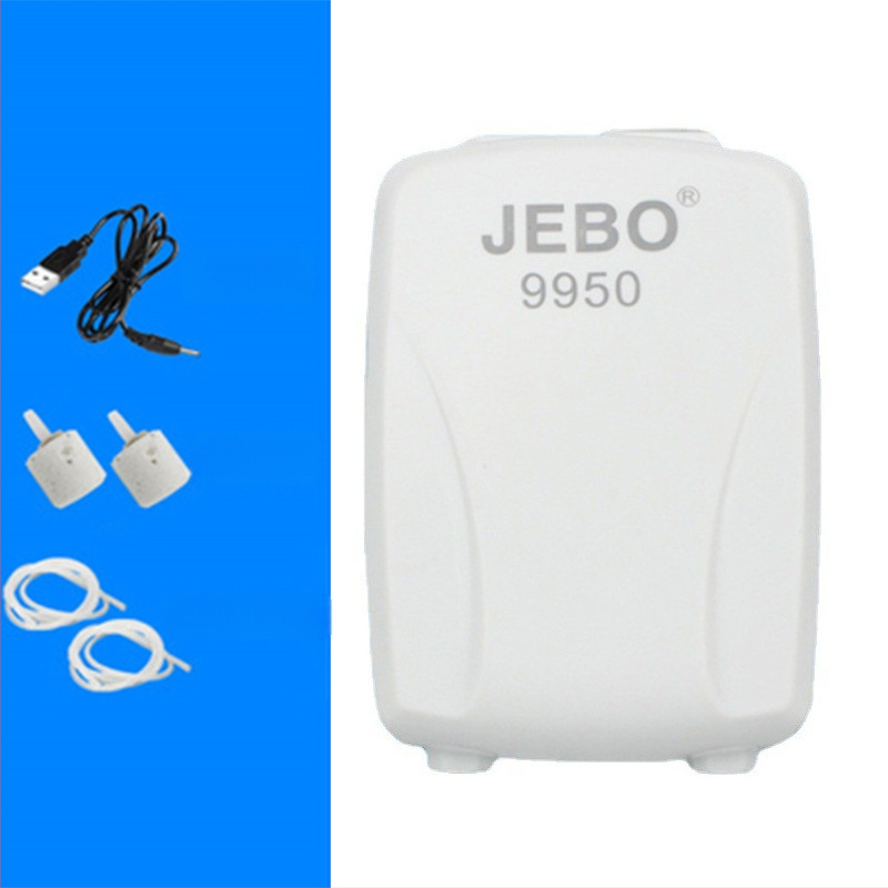 Spirit Companion oxigénszivattyú akváriumhoz – ultra halk, hordozható, USB-töltéses, DC-tápellátás, kettős használat