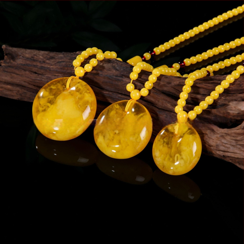 Uniszex hosszú pulóverlánc teardrop medállal, gyöngylánccal, kockás mintázattal, 21–50 cm hosszú