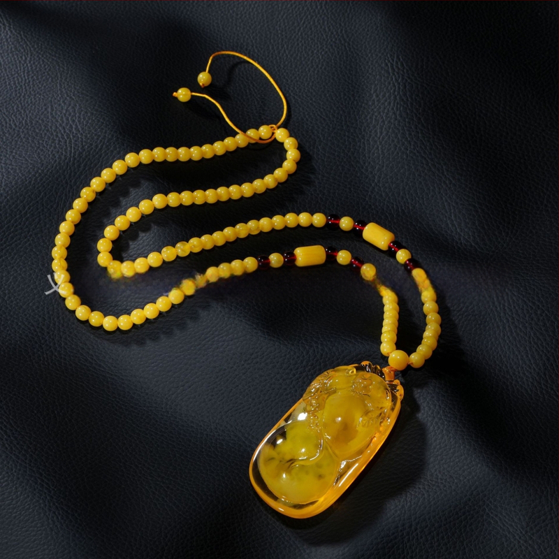 Uniszex hosszú pulóverlánc teardrop medállal, gyöngylánccal, kockás mintázattal, 21–50 cm hosszú