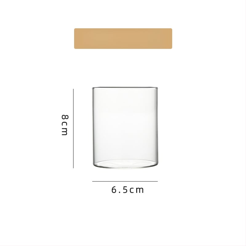 Δοχείο από γυαλί υψηλής αντοχής για υδροπονία, ανθοδέσεις και διαφανές ενυδρείο, χαρτονένια συσκευασία