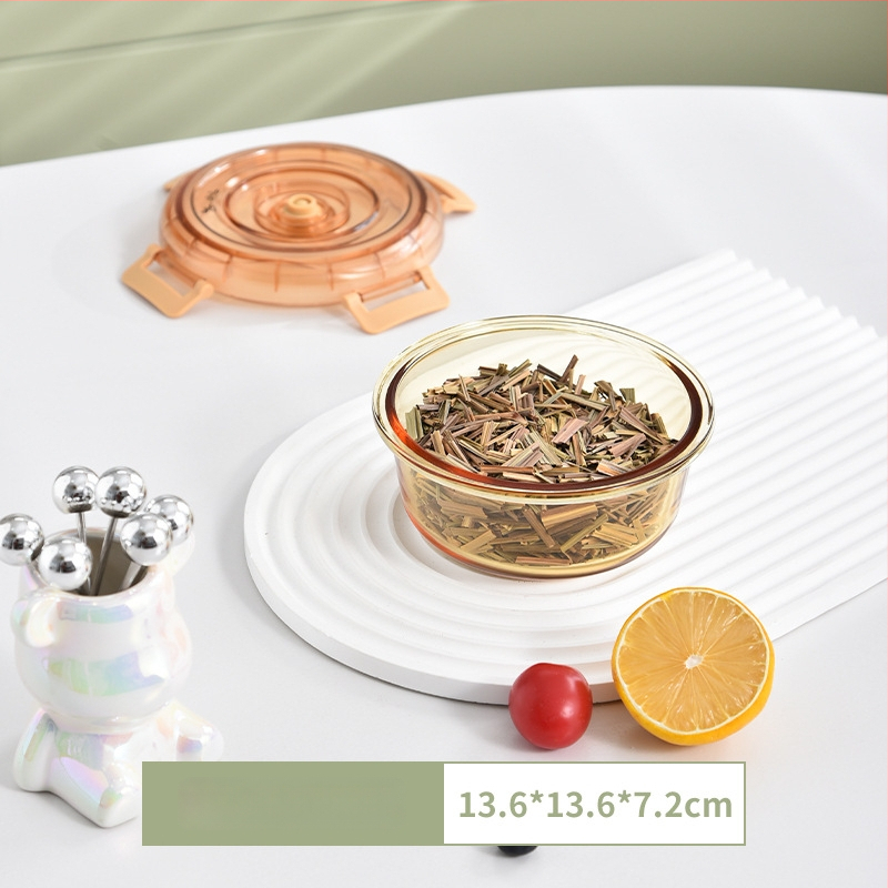 Üveges ebédes doboz kettős rekesszel, élelmiszerbiztos üveg, frissesség megőrzése, mikrohullámú sütőben használható