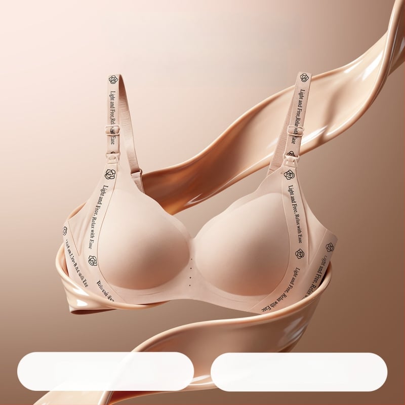 Sutien de alăptare JOYNCLEON – Nylon/Poliamidă, fără fir, design invizibil, fără cusături