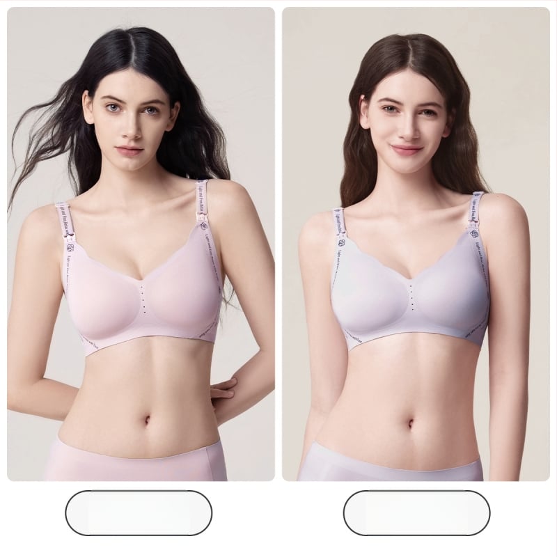 Sutien de alăptare JOYNCLEON – Nylon/Poliamidă, fără fir, design invizibil, fără cusături