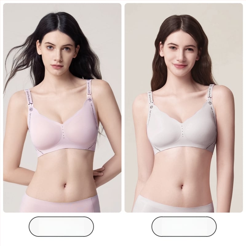 Sutien de alăptare JOYNCLEON – Nylon/Poliamidă, fără fir, design invizibil, fără cusături