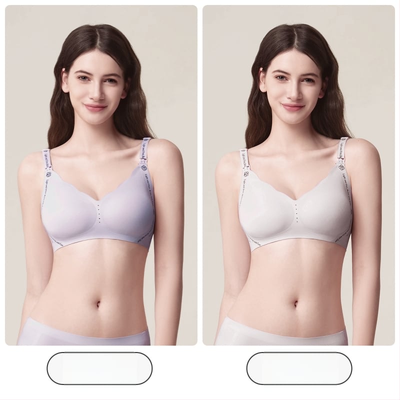 Sutien de alăptare JOYNCLEON – Nylon/Poliamidă, fără fir, design invizibil, fără cusături