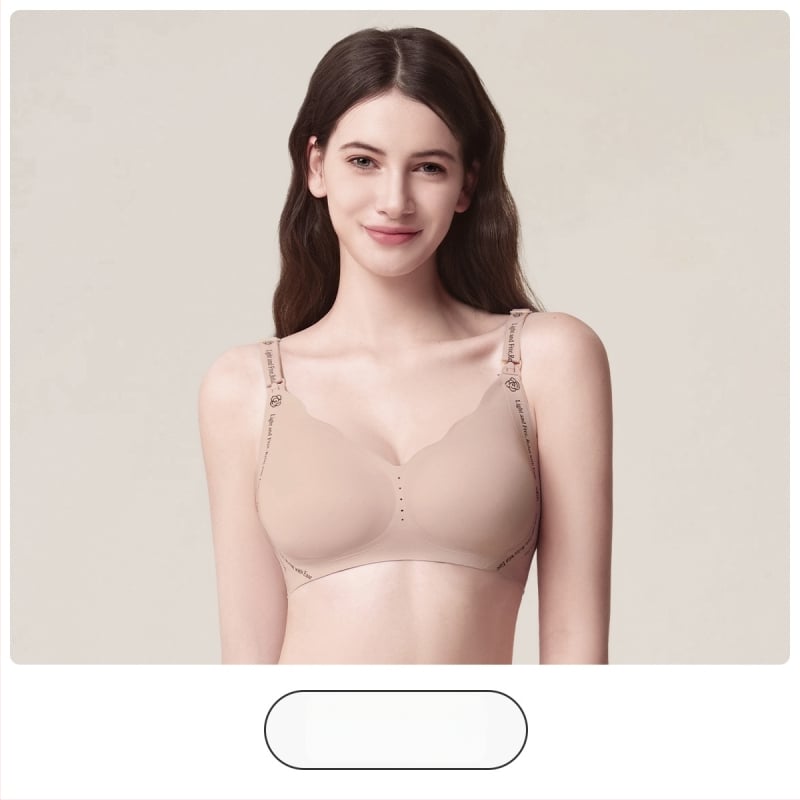 Sutien de alăptare JOYNCLEON – Nylon/Poliamidă, fără fir, design invizibil, fără cusături