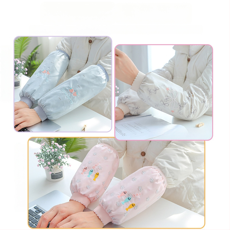 Престилка с ръкави, корейски модел, водоустойчива, устойчива на петна, издръжлива за работа