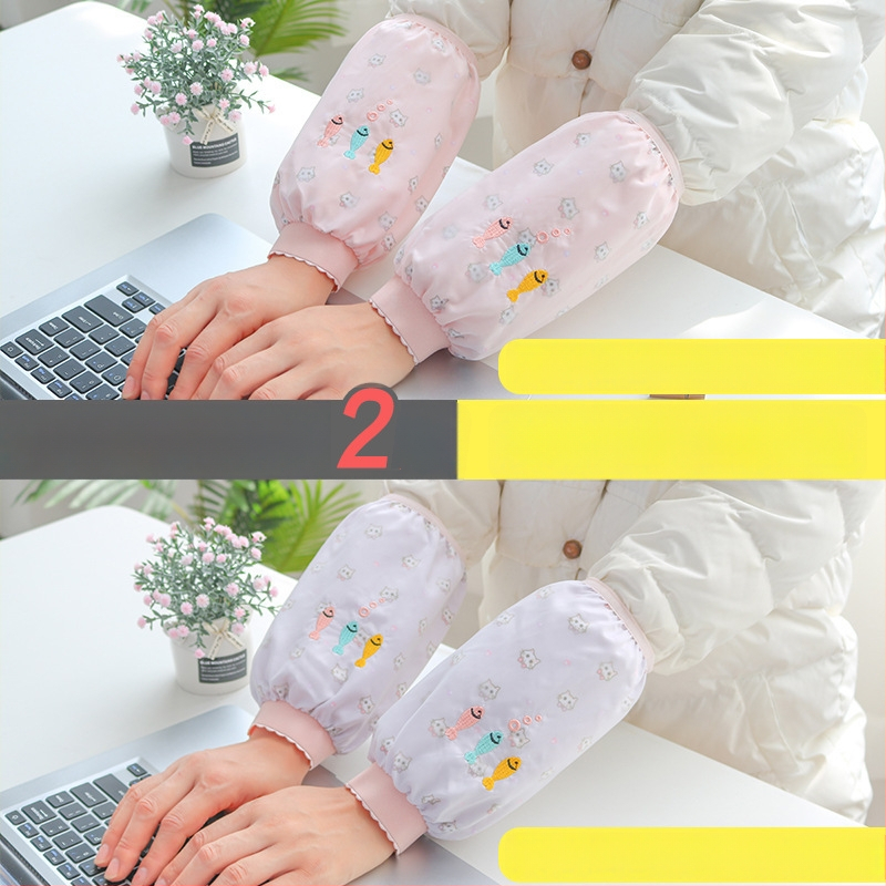 Престилка с ръкави, корейски модел, водоустойчива, устойчива на петна, издръжлива за работа