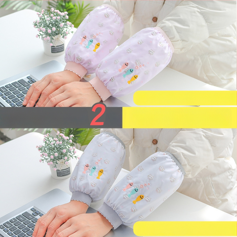 Престилка с ръкави, корейски модел, водоустойчива, устойчива на петна, издръжлива за работа