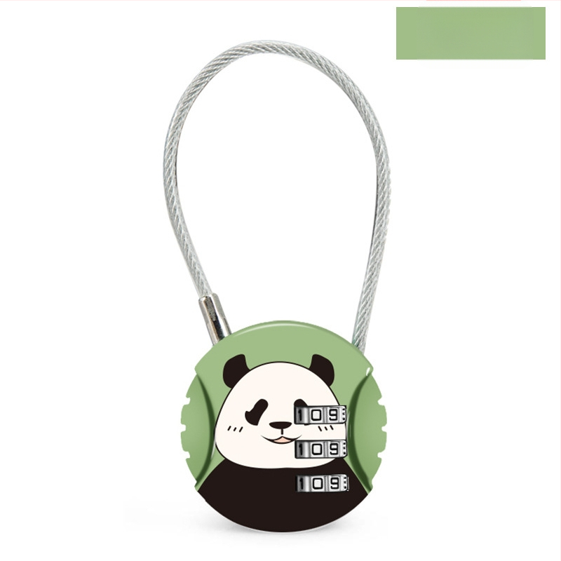 Jelszavas zár sisakhoz, poggyászhoz és edzőtermi szekrényhez | Cinkötvözet, 48.4, Acéldrótos mechanizmus