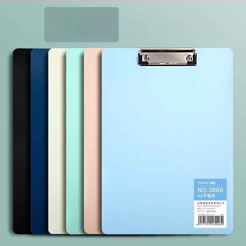 A4-es PVC klip­tábla, modell 3860, diákoknak, függőleges