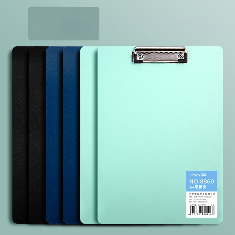 A4-es PVC klip­tábla, modell 3860, diákoknak, függőleges