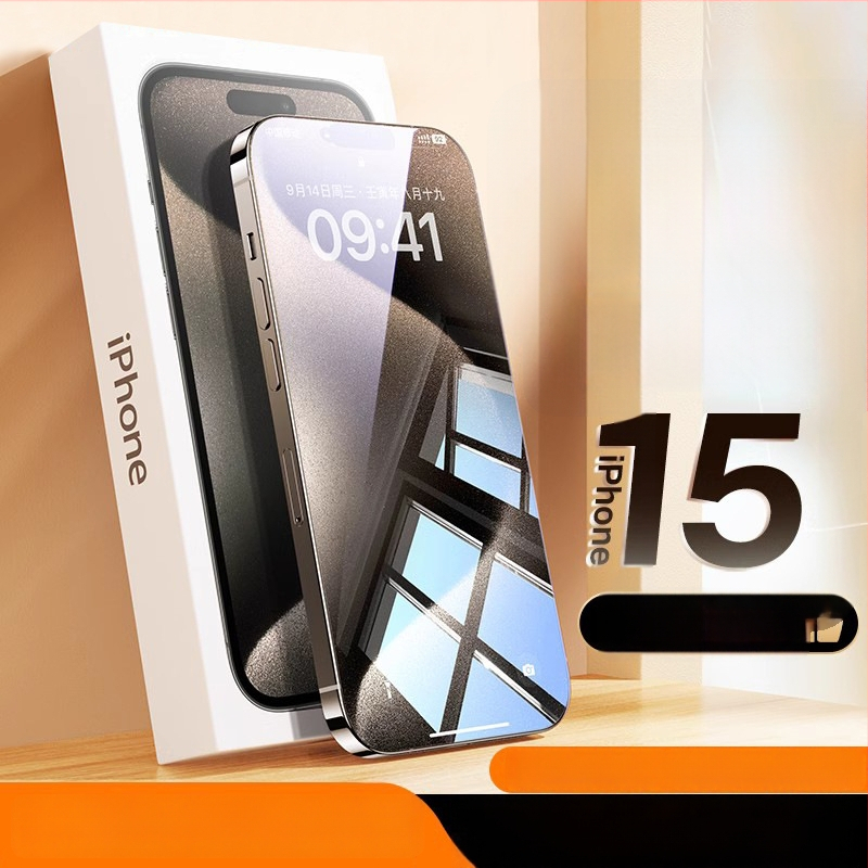 ΠροProtektive οθόνης από tempered glass με anti-peep και προστασία από πτώσεις για iPhone 11–14 Pro/Max