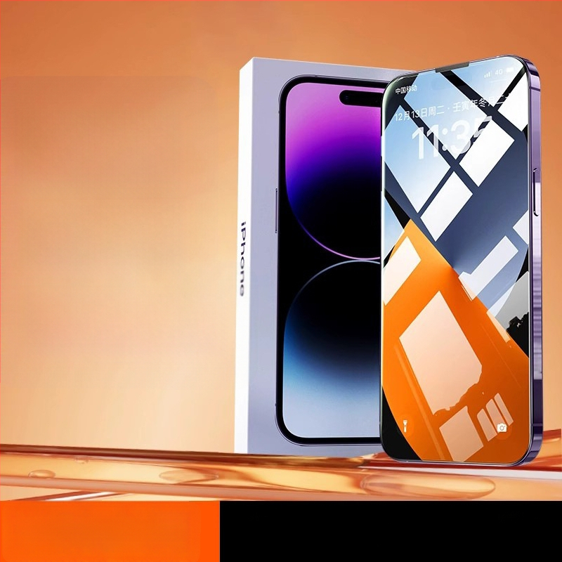 ΠροProtektive οθόνης από tempered glass με anti-peep και προστασία από πτώσεις για iPhone 11–14 Pro/Max