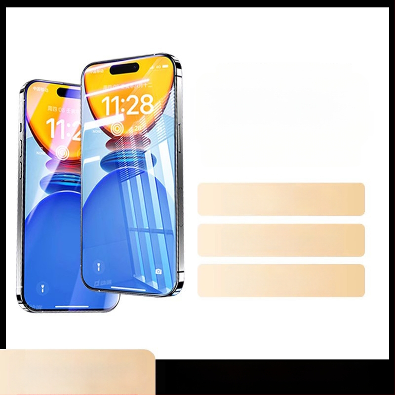 ΠροProtektive οθόνης από tempered glass με anti-peep και προστασία από πτώσεις για iPhone 11–14 Pro/Max