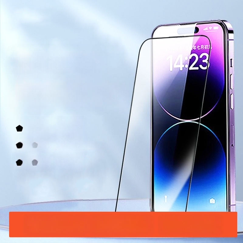 ΠροProtektive οθόνης από tempered glass με anti-peep και προστασία από πτώσεις για iPhone 11–14 Pro/Max