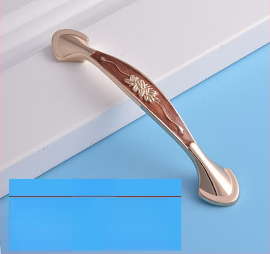 Дръжка за шкафова врата – цинкова сплав, модел lrls001, Longrun, модерен стил