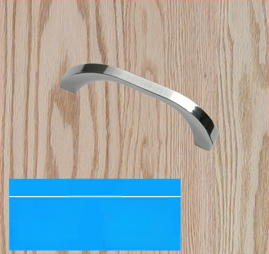 Дръжка за шкафова врата – цинкова сплав, модел lrls001, Longrun, модерен стил