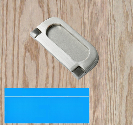 Дръжка за шкафова врата – цинкова сплав, модел lrls001, Longrun, модерен стил