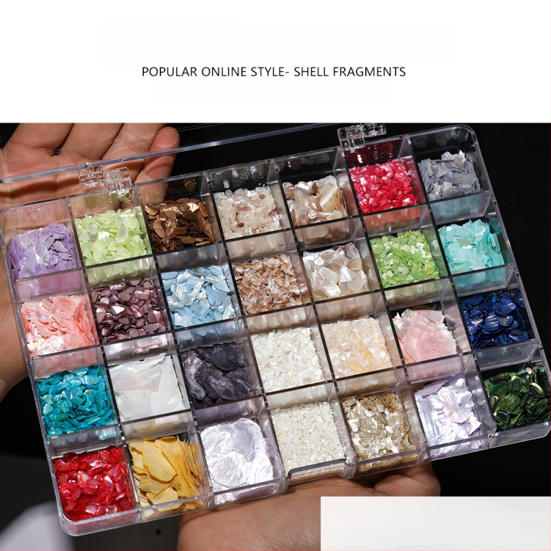 Αξεσουάρ DIY κοσμημάτων — Υλικό: κοχύλι, Φυσικό μοτίβο κοχυλιού, Φινίρισμα με σταγόνες λαδιού, Αρχαϊκό στυλ, Άνοιξη 2025