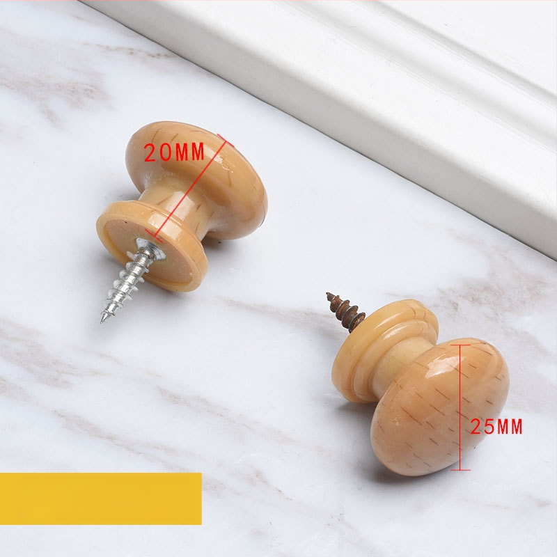 Ξύλινη λαβή ντουλάπας, κυκλικού σχήματος σε στυλ τρομπέτας, φινίρισμα μεταφοράς νερού, επιφανειακή εγκατάσταση, για πόρτες και συρτάρια, μοντέρνος μινιμαλισμός