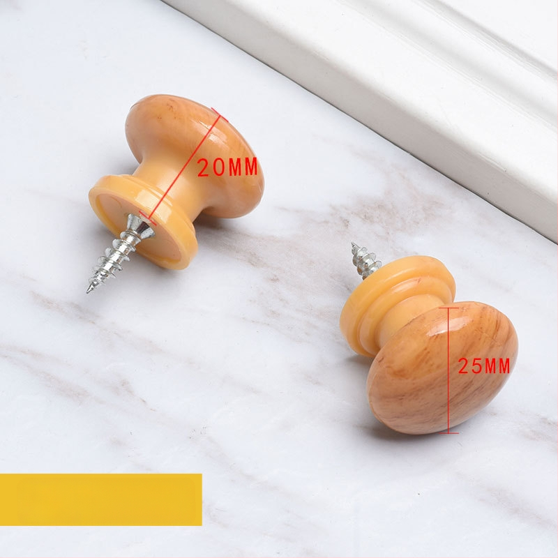 Ξύλινη λαβή ντουλάπας, κυκλικού σχήματος σε στυλ τρομπέτας, φινίρισμα μεταφοράς νερού, επιφανειακή εγκατάσταση, για πόρτες και συρτάρια, μοντέρνος μινιμαλισμός