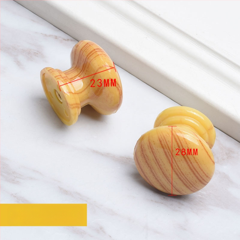 Ξύλινη λαβή ντουλάπας, κυκλικού σχήματος σε στυλ τρομπέτας, φινίρισμα μεταφοράς νερού, επιφανειακή εγκατάσταση, για πόρτες και συρτάρια, μοντέρνος μινιμαλισμός