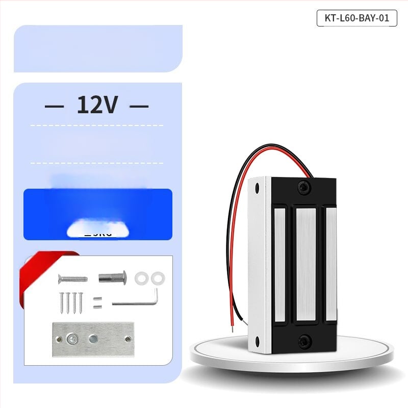 KOB KT-L60 magnetski zaključav za elektronički nadzor pristupa, elektromagnetni zaključav, nosivost 60 kg, napajanje 12V/24V