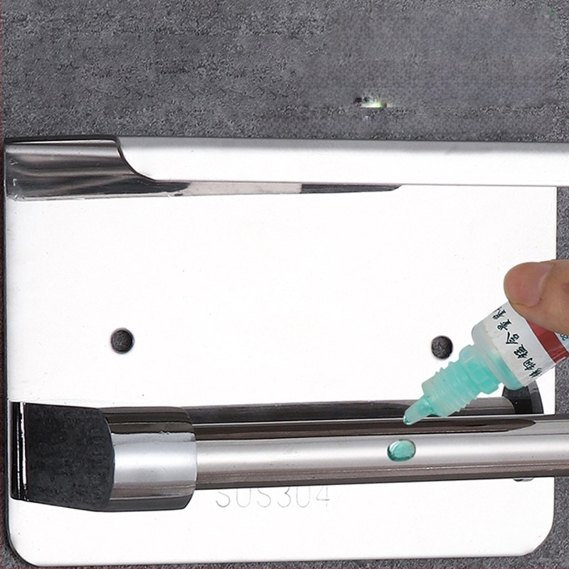 Cutie de perete pentru șervețele și hârtie igienică, din oțel inoxidabil, finisaj polizat, formă pătrată, Jinhan