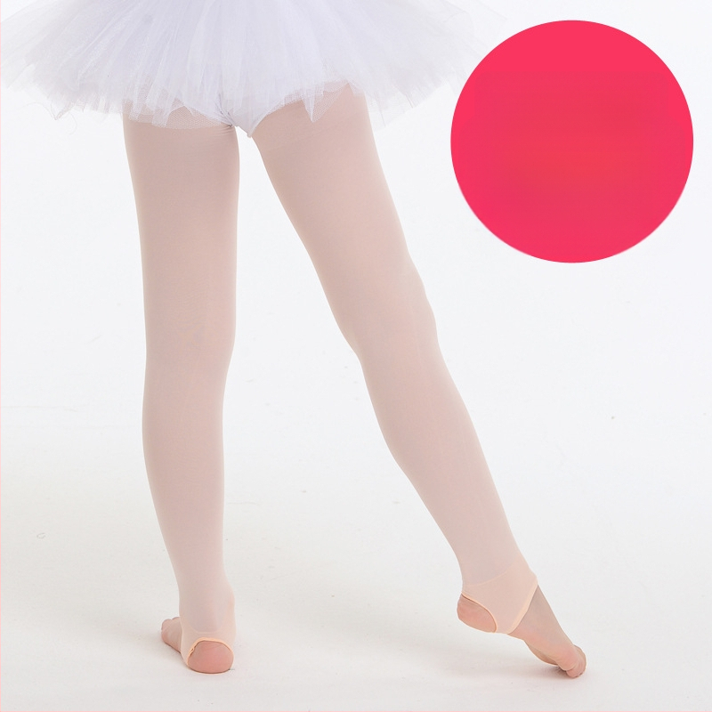 Παιδικά καλσόν χορού για κορίτσια, βελούδινο ύφασμα, 75% Spandex, αναπνεύσιμα, απορρόφηση ιδρώτα, απονιδρωτικές ιδιότητες