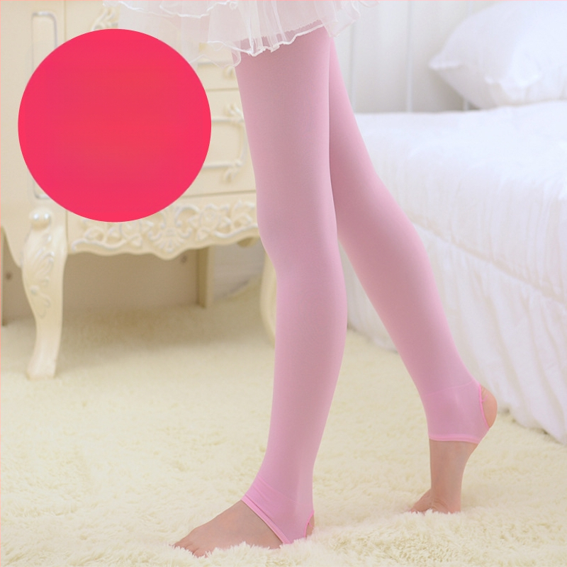 Παιδικά καλσόν χορού για κορίτσια, βελούδινο ύφασμα, 75% Spandex, αναπνεύσιμα, απορρόφηση ιδρώτα, απονιδρωτικές ιδιότητες