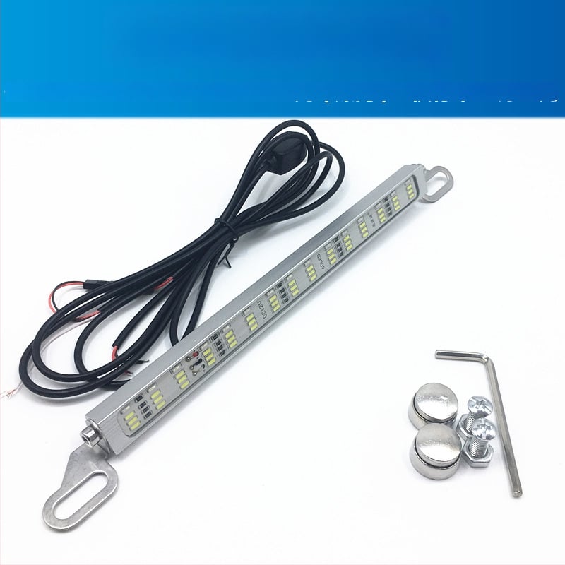 Automobilové LED svetlo pre spätné radenie a brzdové svetlo s 120 SMD lampou na poznávaciu značku, 12–24V, LED, životnosť 10000 h