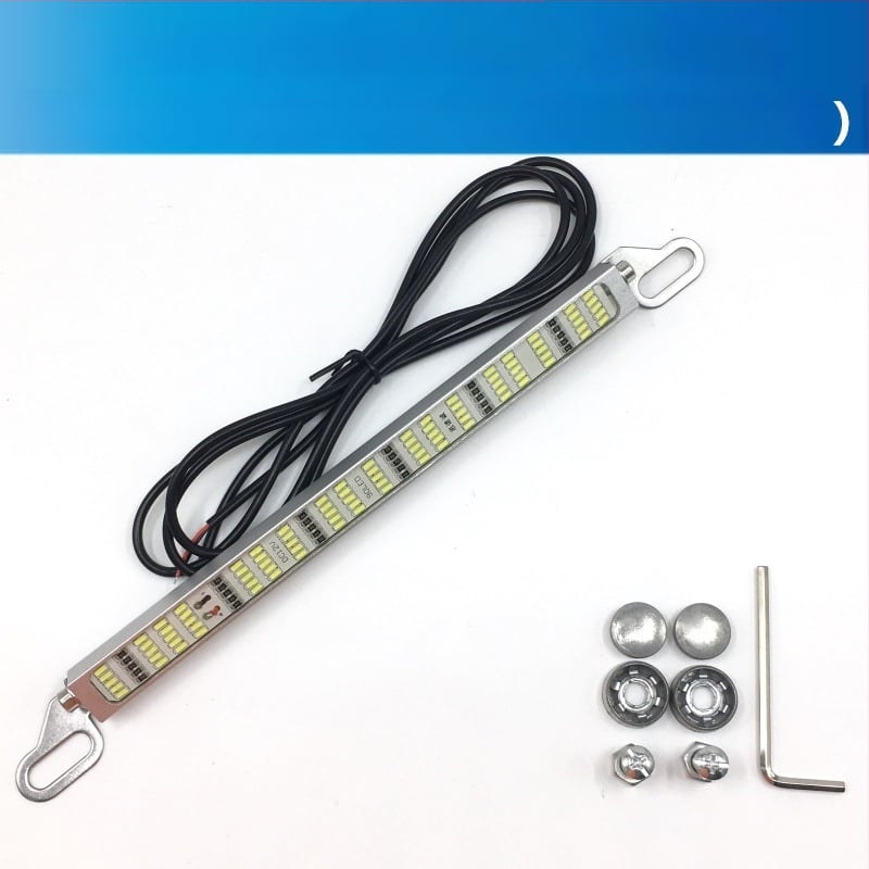 Automobilové LED svetlo pre spätné radenie a brzdové svetlo s 120 SMD lampou na poznávaciu značku, 12–24V, LED, životnosť 10000 h