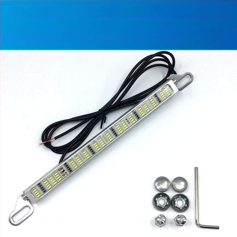 Automobilové LED svetlo pre spätné radenie a brzdové svetlo s 120 SMD lampou na poznávaciu značku, 12–24V, LED, životnosť 10000 h