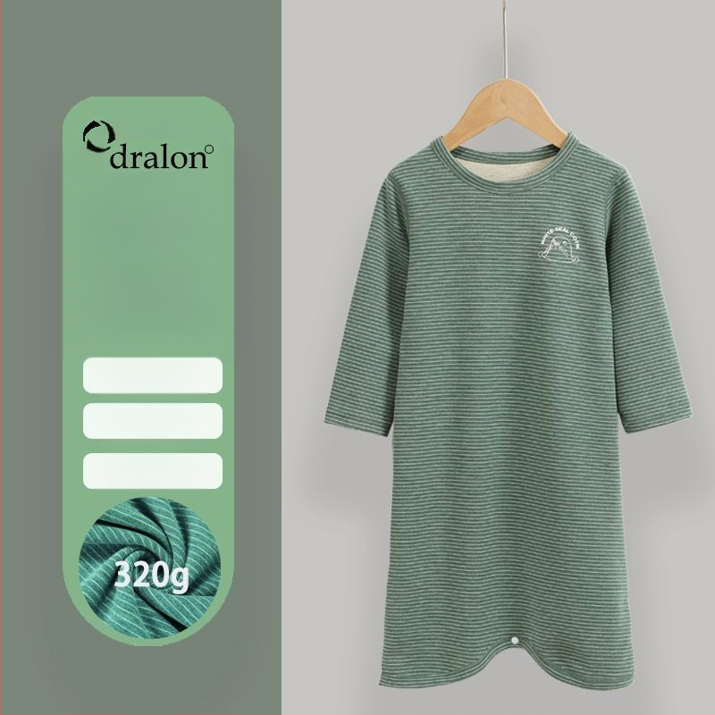 Детски зимен домашен халат за спане – Corduroy, смес от козина на заек, дебел, безопасност Class A, подходящ за новородени, зима