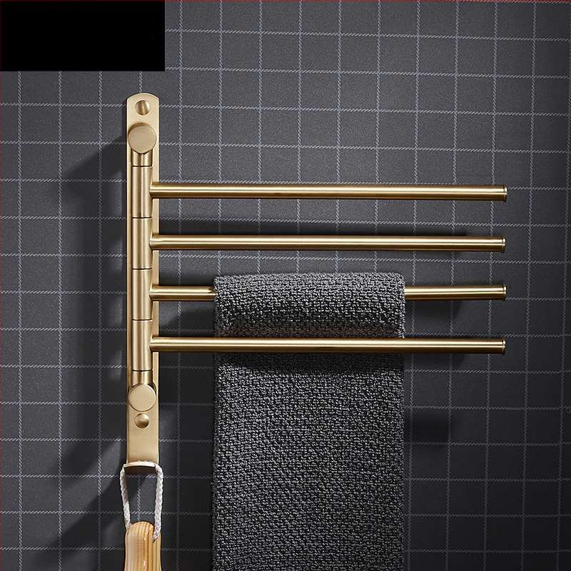 Suport de prosoape din cupru, finisaj Raskin, brand IIWooKaa, stil Nordic