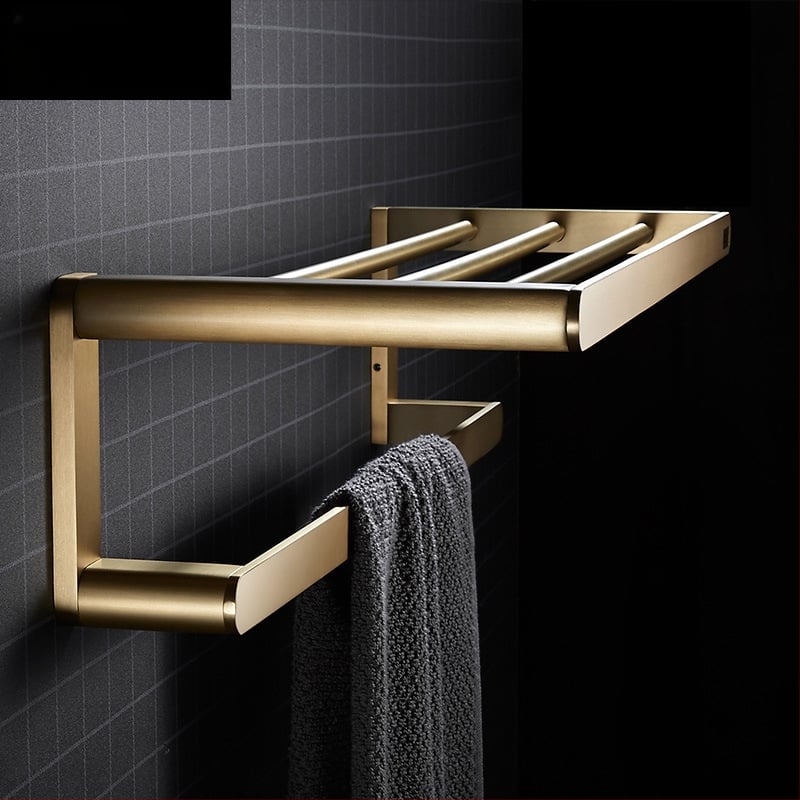 Suport de prosoape din cupru, finisaj Raskin, brand IIWooKaa, stil Nordic