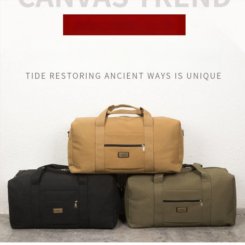 Taška na cestovanie pre mužov, objem 20–35 L, materiál: iný, podšívka: plátno, vhodné na voľnočasové cestovanie