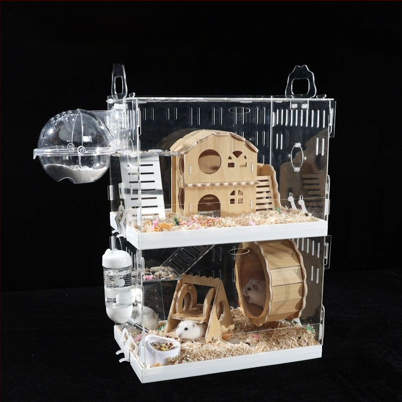 Klietka pre hamstera, plastová, značka Powerful factory, vhodná pre hamstera