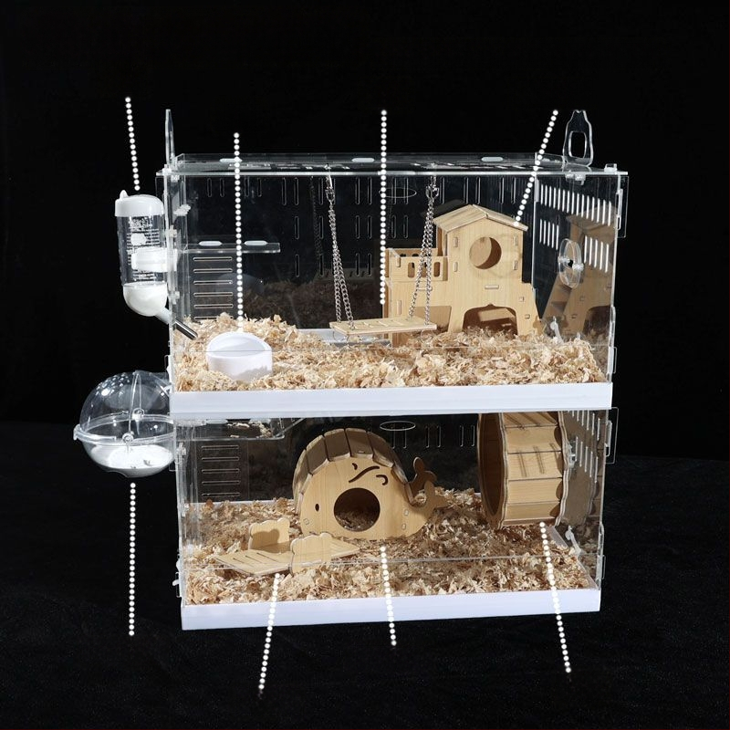 Klietka pre hamstera, plastová, značka Powerful factory, vhodná pre hamstera