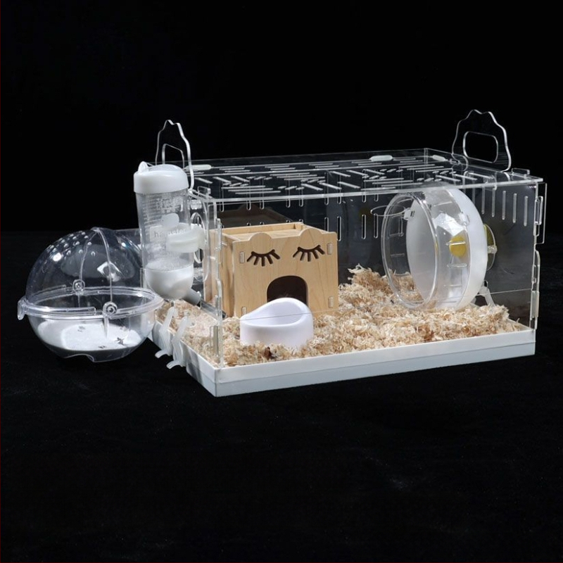 Klietka pre hamstera, plastová, značka Powerful factory, vhodná pre hamstera