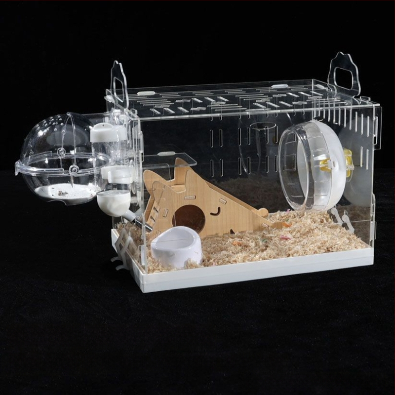 Klietka pre hamstera, plastová, značka Powerful factory, vhodná pre hamstera