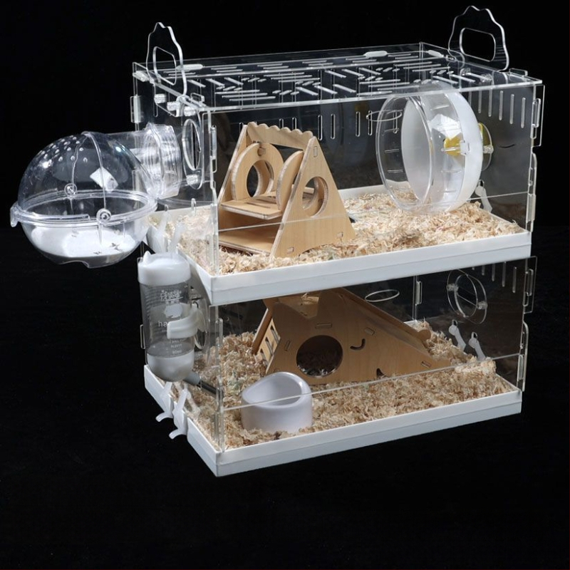 Klietka pre hamstera, plastová, značka Powerful factory, vhodná pre hamstera