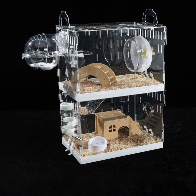 Klietka pre hamstera, plastová, značka Powerful factory, vhodná pre hamstera