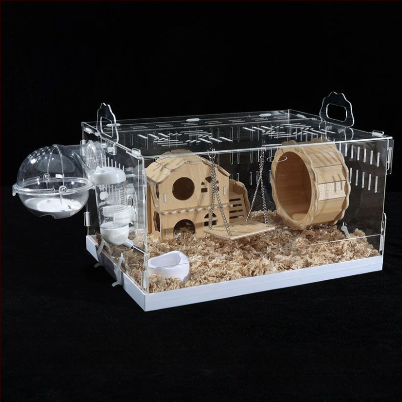 Klietka pre hamstera, plastová, značka Powerful factory, vhodná pre hamstera