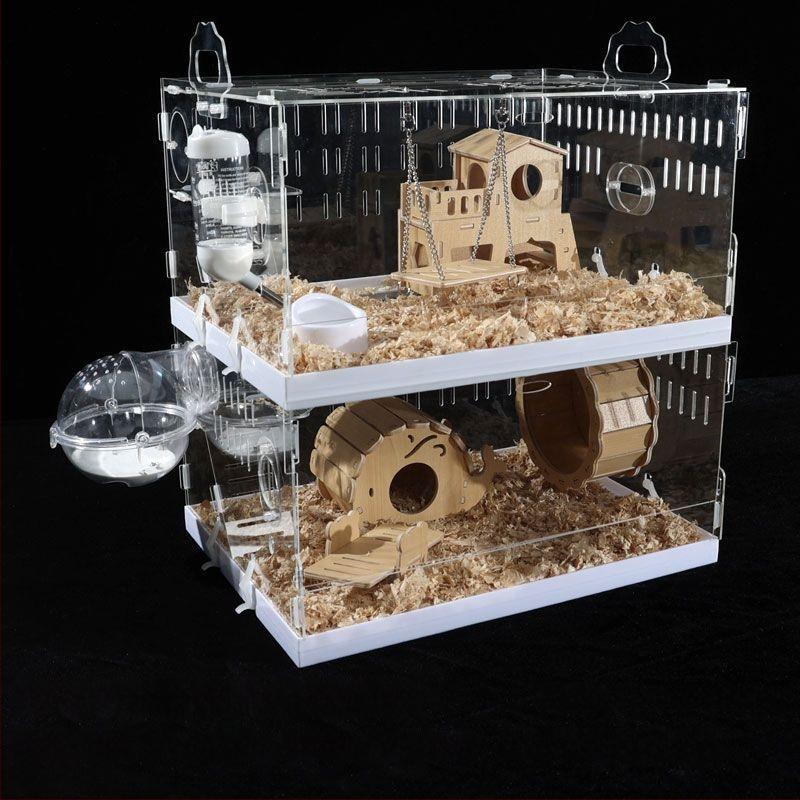 Klietka pre hamstera, plastová, značka Powerful factory, vhodná pre hamstera